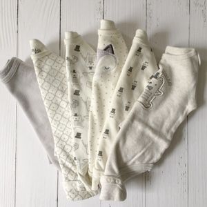 6 Woodland Animal Onseies